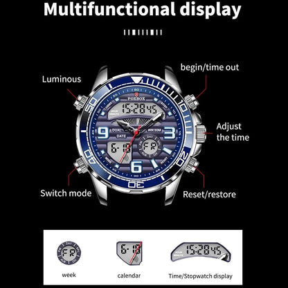 FOXBOX DIGITAL LUXURY WATCH - Prime Drop