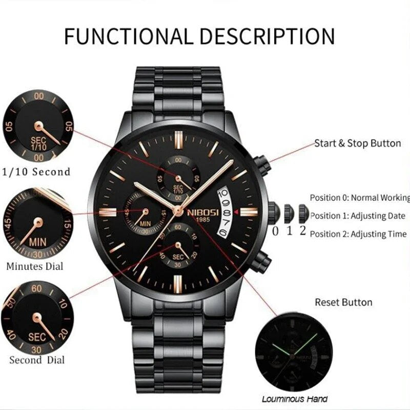 NIBOSI 2309 FASHION WATCH - Prime Drop