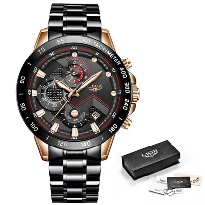 New 2023 Luxury Fashion Sport LIGE Wristwatch - Prime Drop